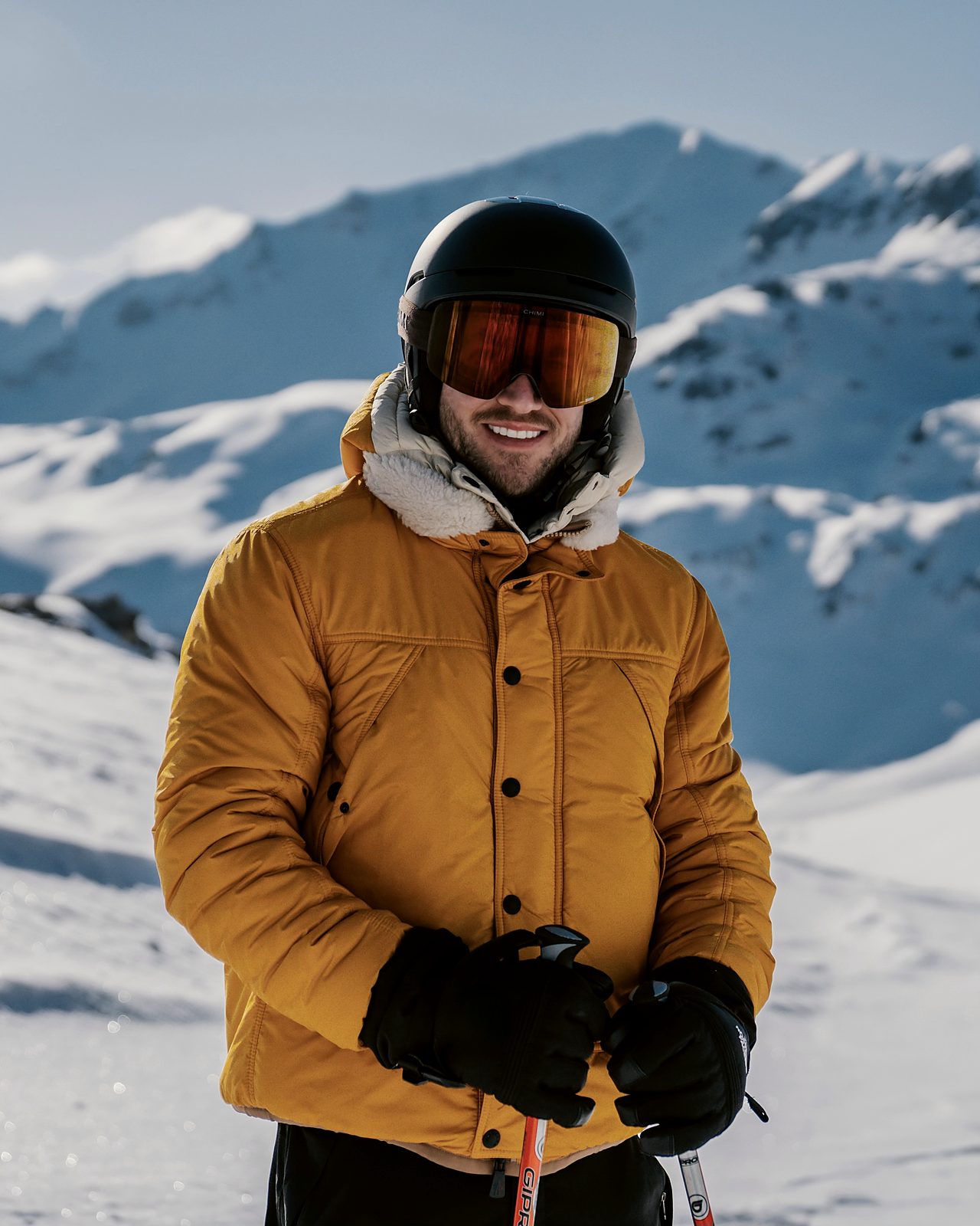 Olly Banks in the mountains — international travel personal training